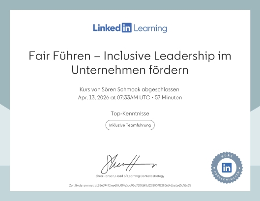 Fair Führen – Inclusive Leadership im Unternehmen fördern